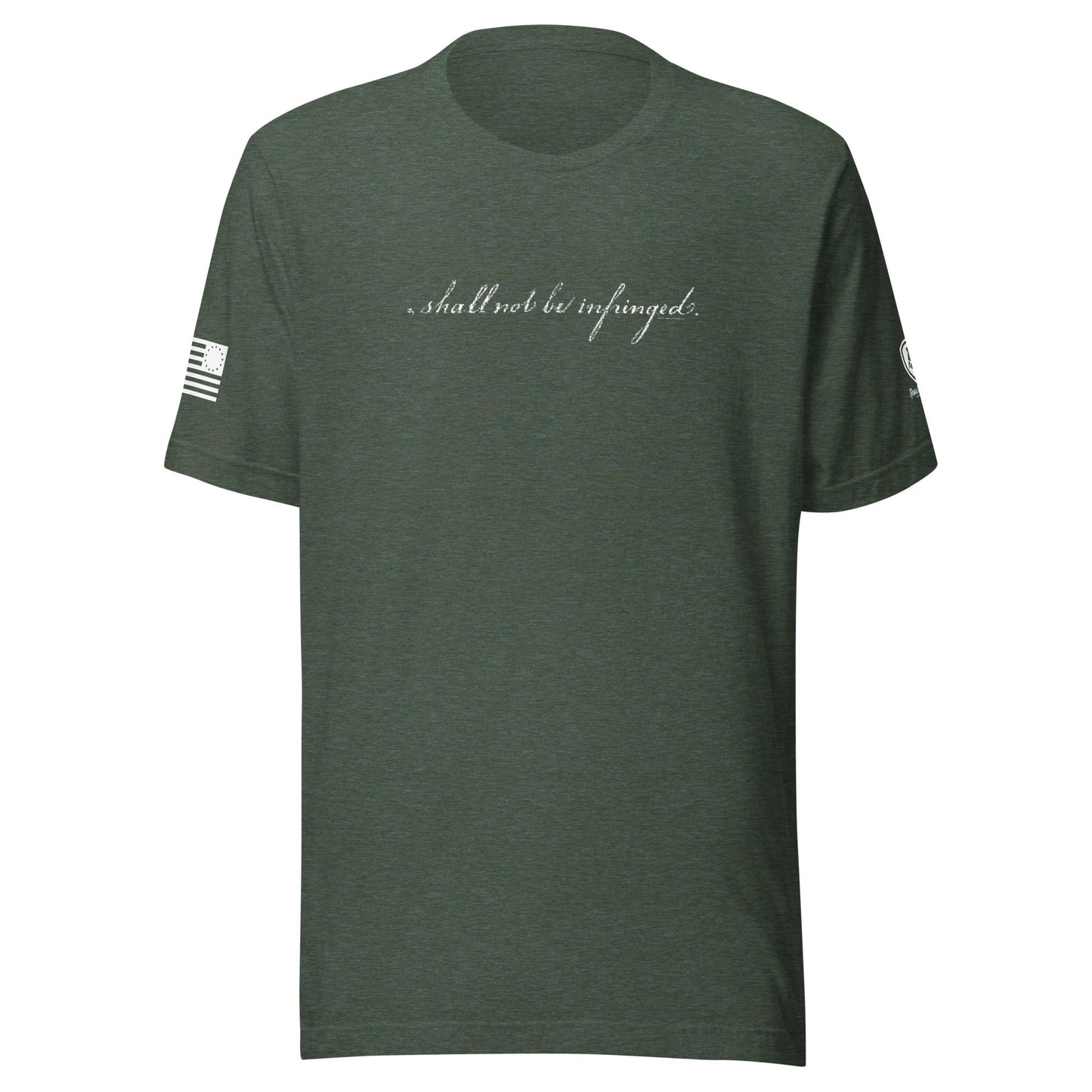 Gun - Rights T-Shirt - 2nd Amendment Tee – Shall Not Be Infringed - Shirt - Rebel Park USA