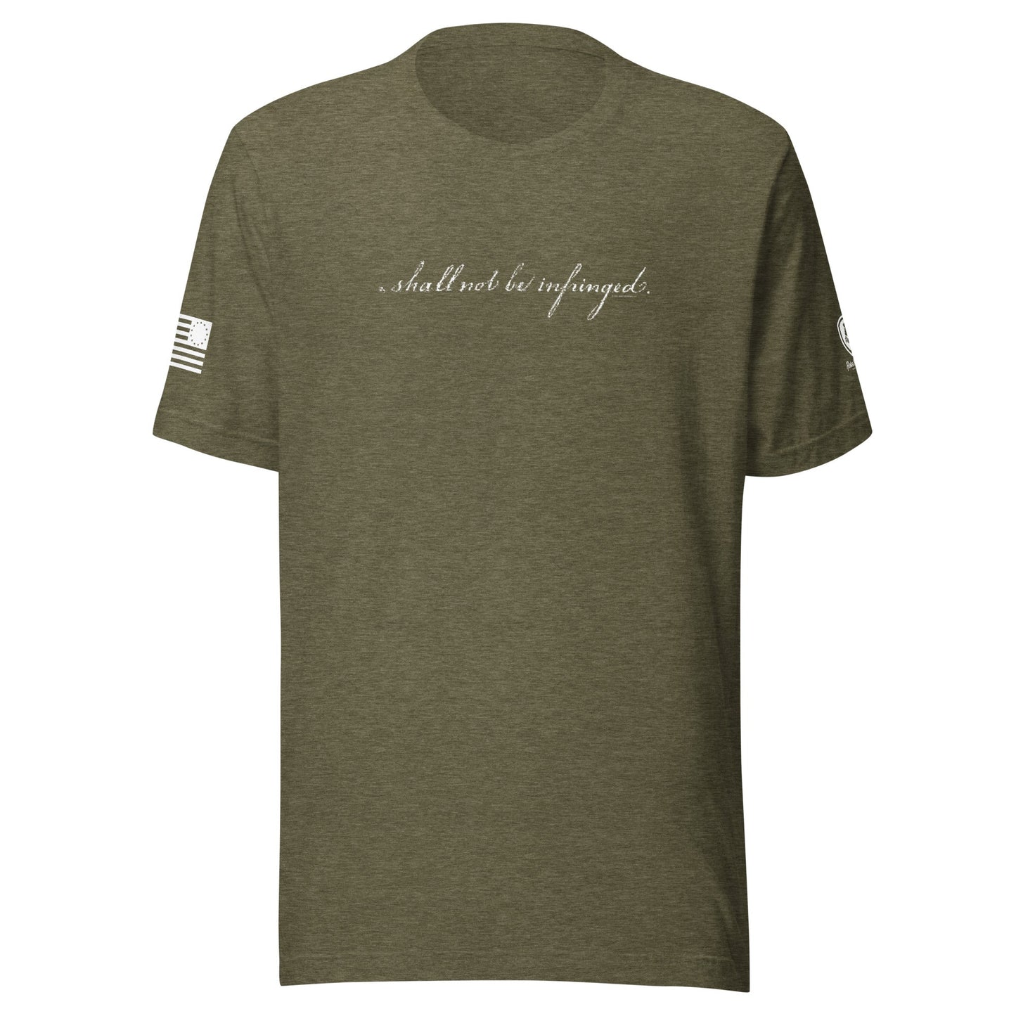Gun - Rights T-Shirt - 2nd Amendment Tee – Shall Not Be Infringed - Shirt - Rebel Park USA
