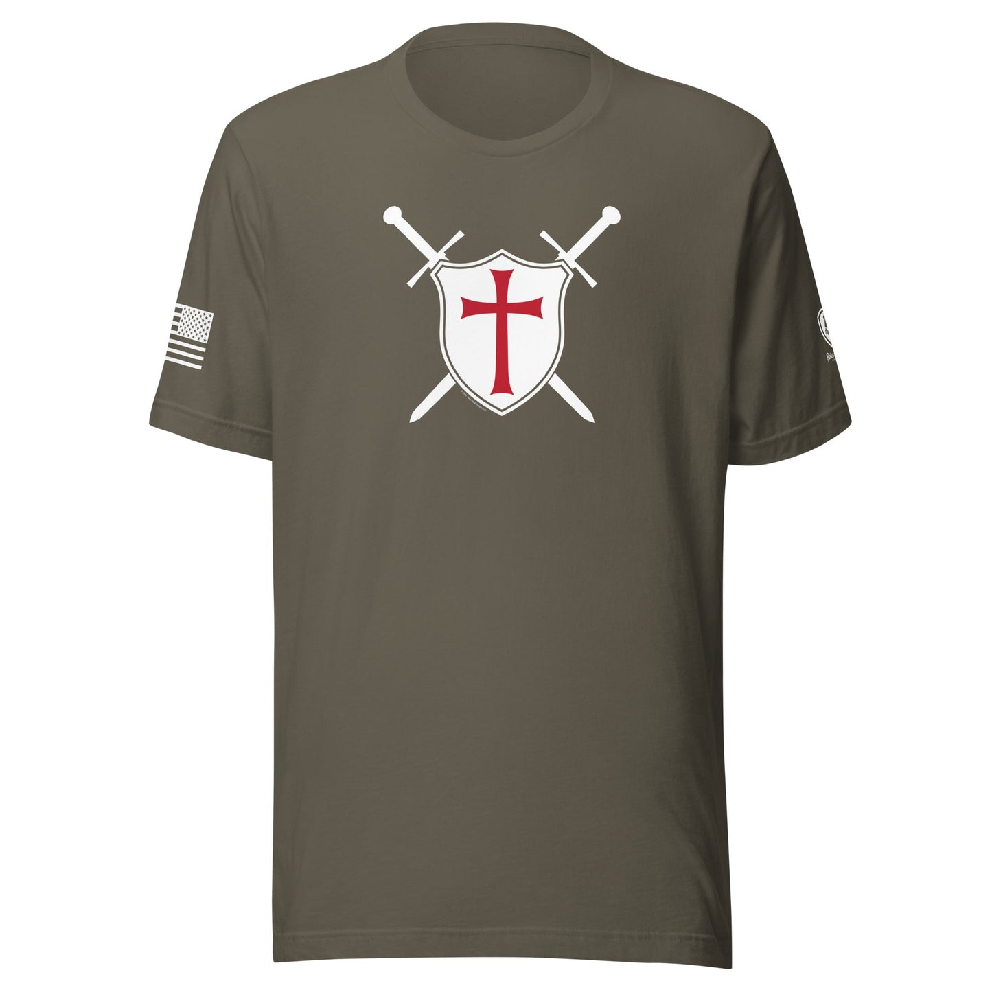 Men's T-Shirts - Conservative Tees - Patriotic Shirts - Crusader - Rebel Park USA