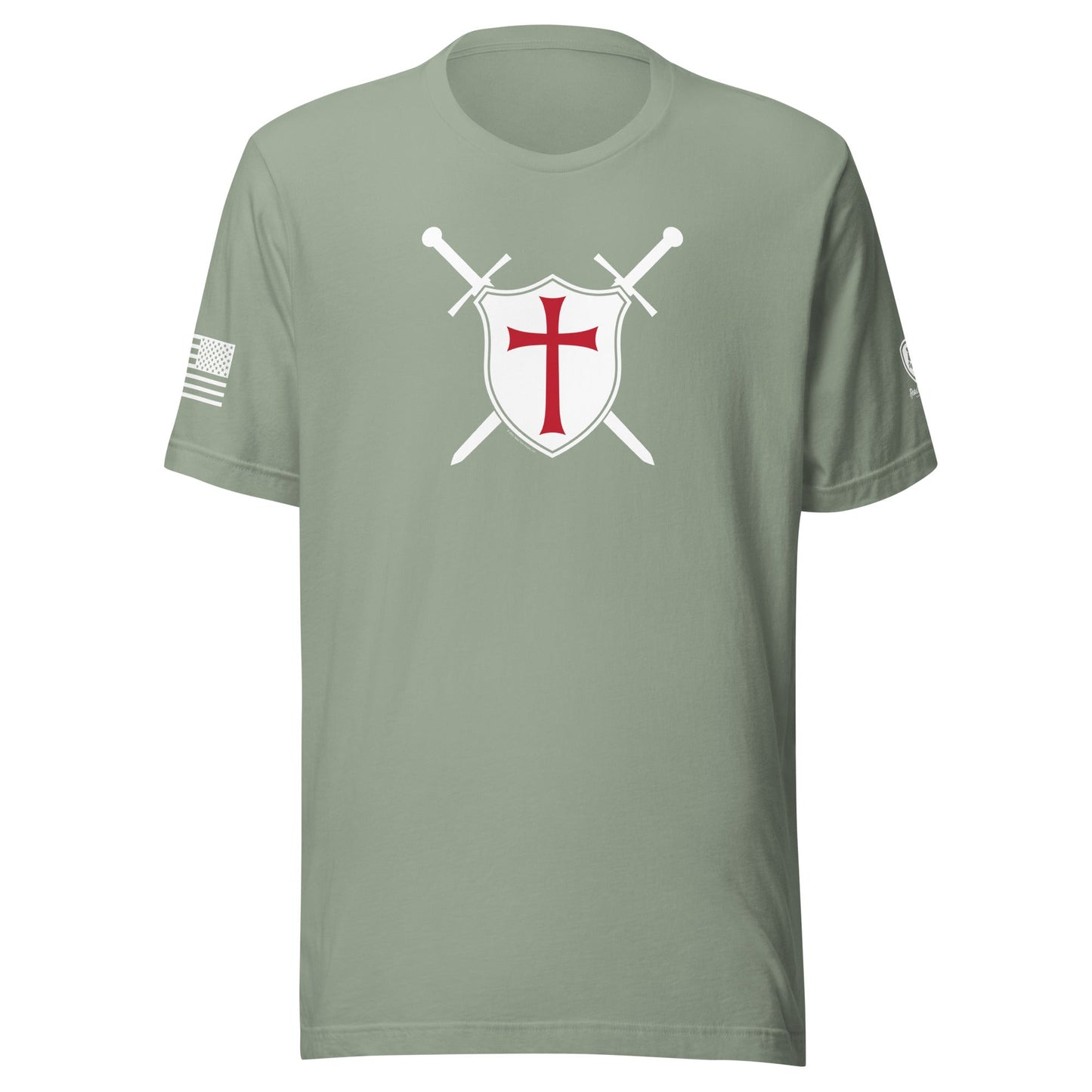 Men's T-Shirts - Conservative Tees - Patriotic Shirts - Crusader - Rebel Park USA