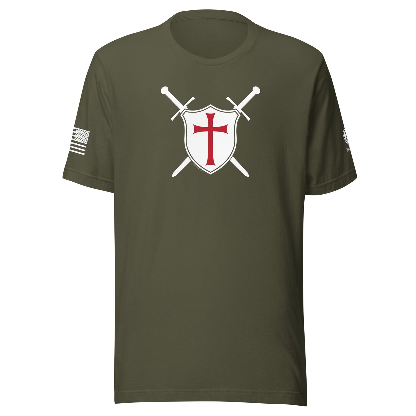 Men's T-Shirts - Conservative Tees - Patriotic Shirts - Crusader - Rebel Park USA