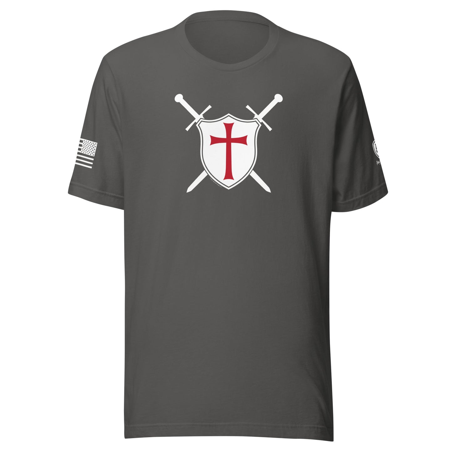 Men's T-Shirts - Conservative Tees - Patriotic Shirts - Crusader - Rebel Park USA