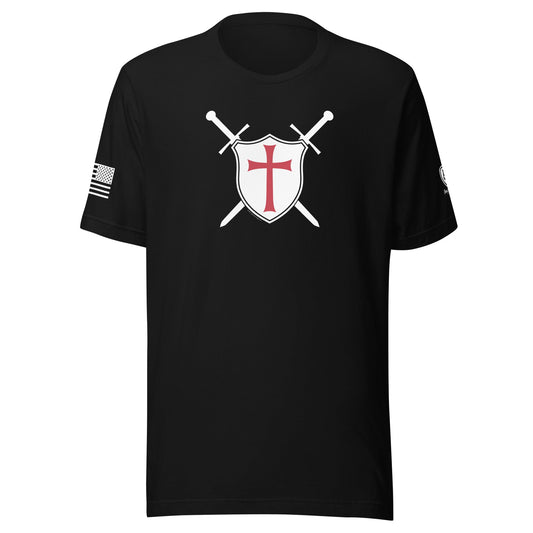 Men's T-Shirts - Conservative Tees - Patriotic Shirts - Crusader - Rebel Park USA