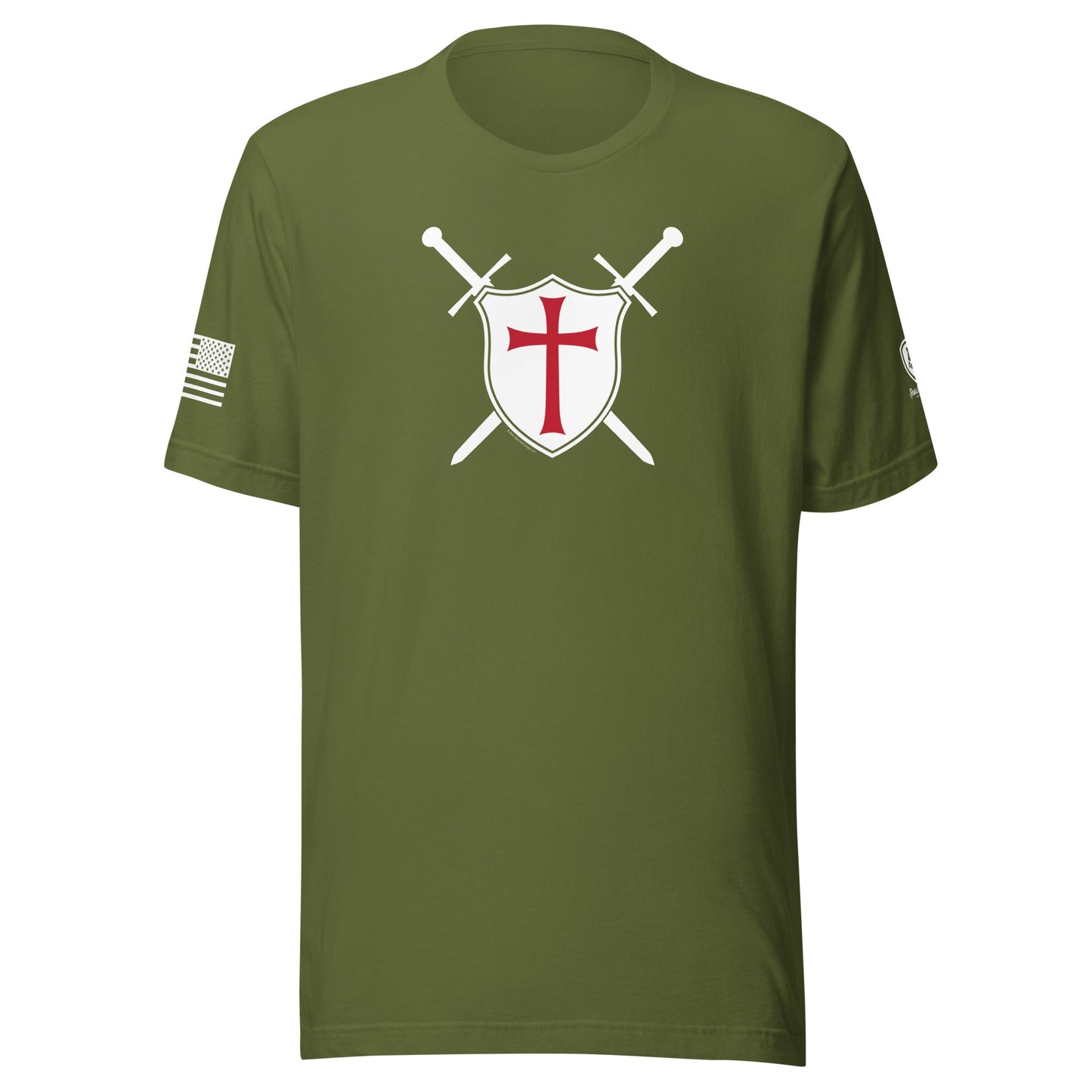 Men's T-Shirts - Conservative Tees - Patriotic Shirts - Crusader - Rebel Park USA