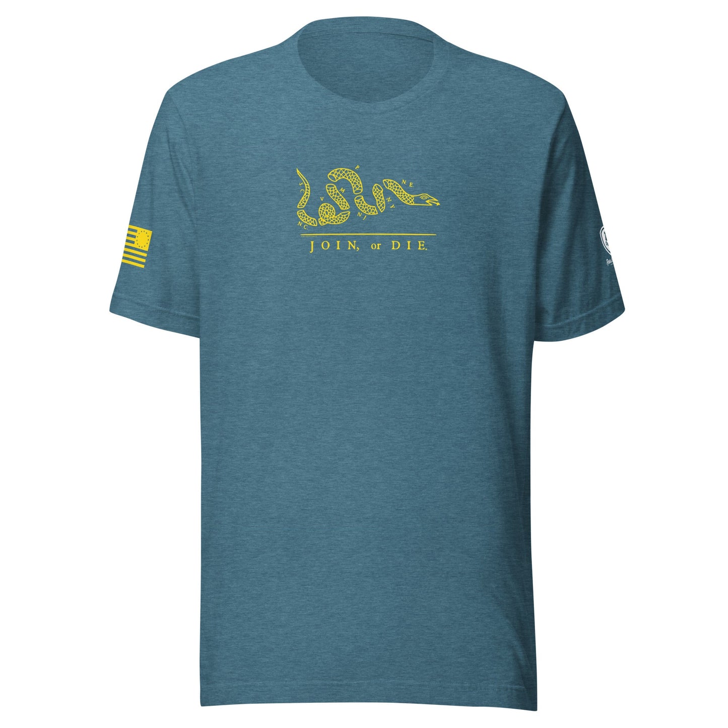 Military Shirts for Men - American Revolution Tee - Join or Die Tee - Rebel Park USA