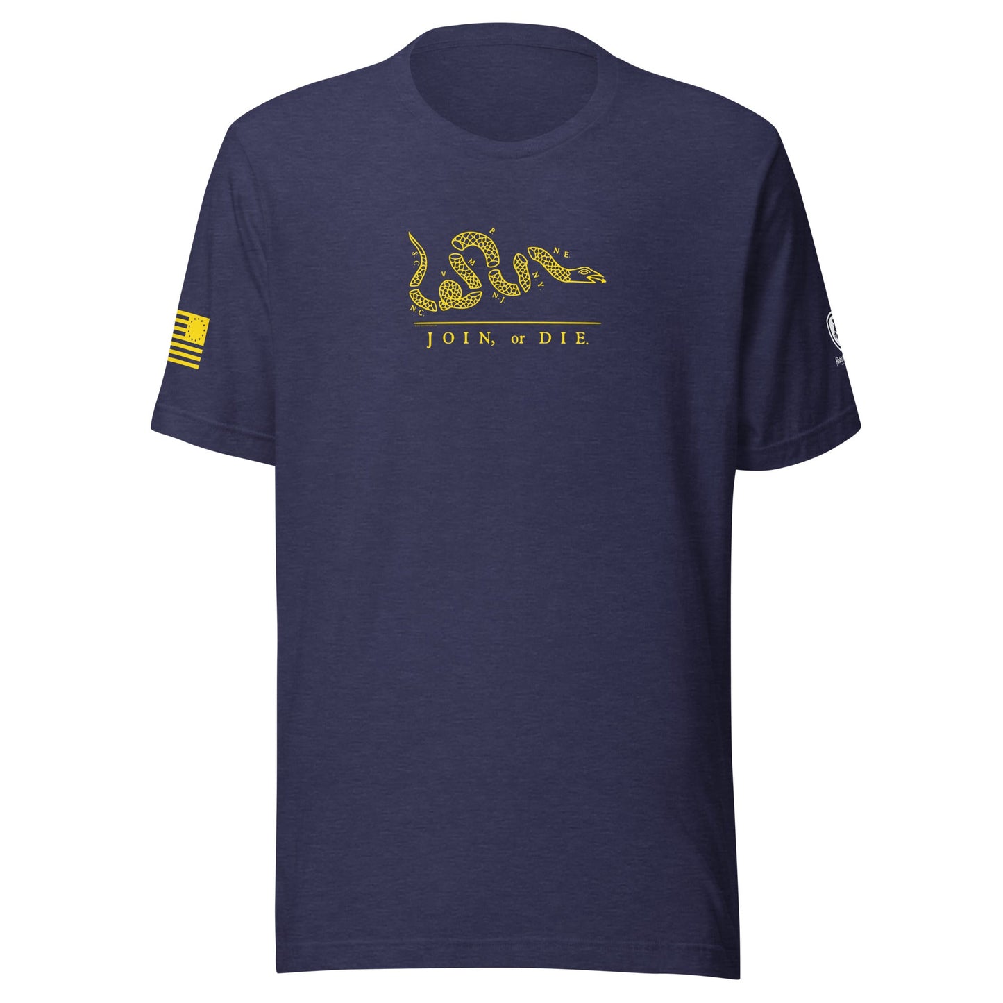 Military Shirts for Men - American Revolution Tee - Join or Die Tee - Rebel Park USA