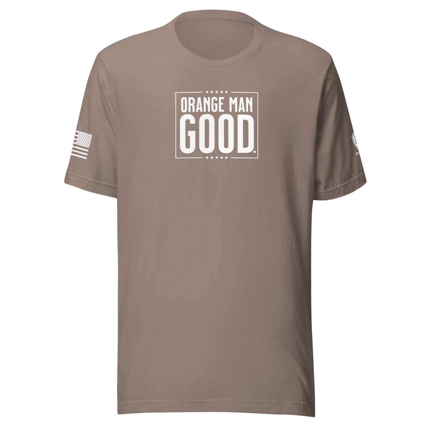 Orange Man Good T-Shirt – Funny Pro - Trump Pre - Shrunk Cotton Shirt - Rebel Park USA