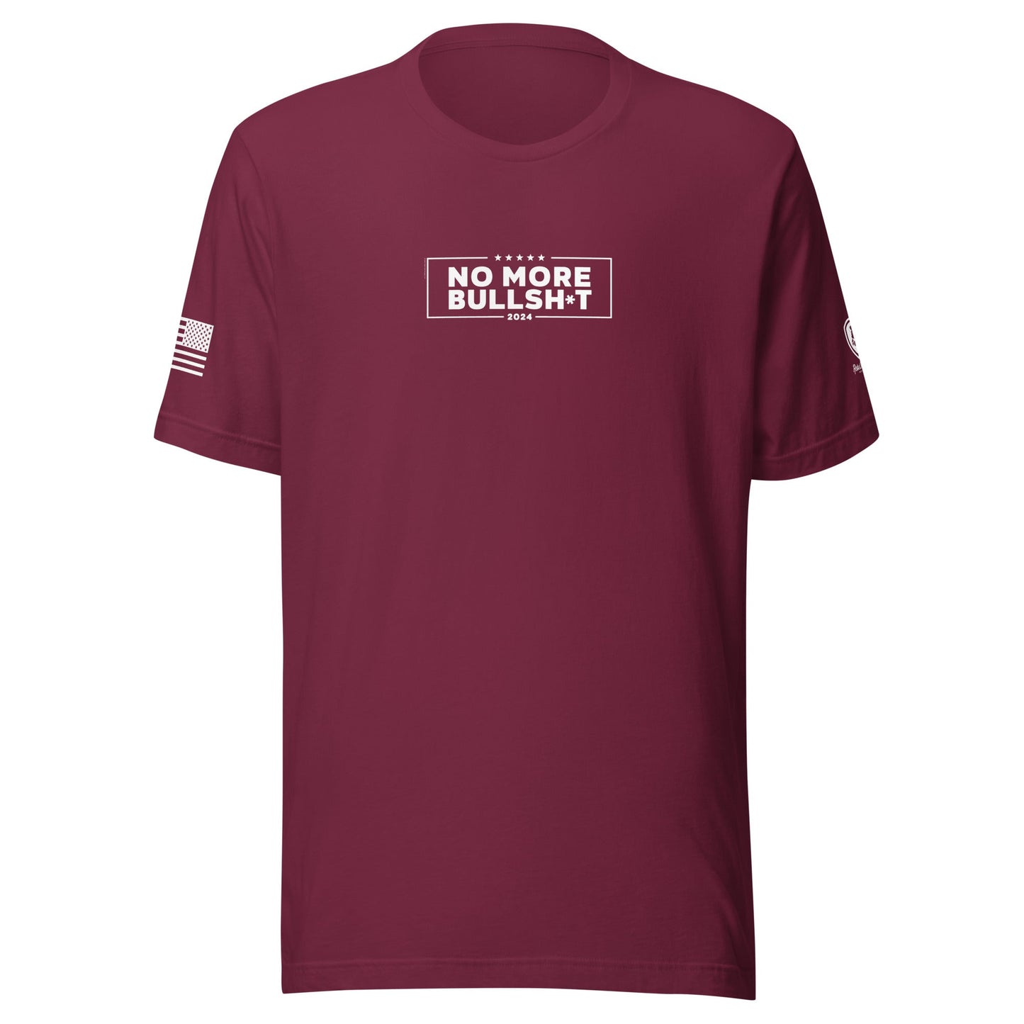 Pro - Trump T-Shirt - No More Bullshit Tee – Anti - Establishment MAGA Tee - Rebel Park USA
