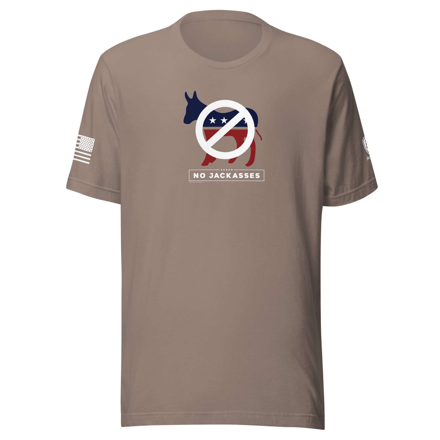 Republican T-Shirts for Men - Conservative tees - No Jackasses - Shirt - Rebel Park USA