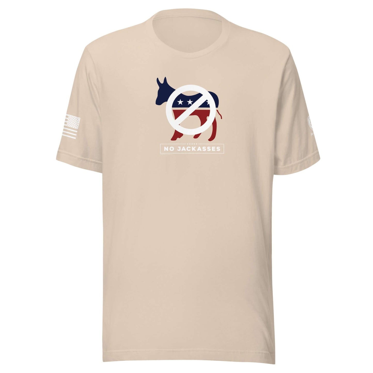 Republican T-Shirts for Men - Conservative tees - No Jackasses - Shirt - Rebel Park USA