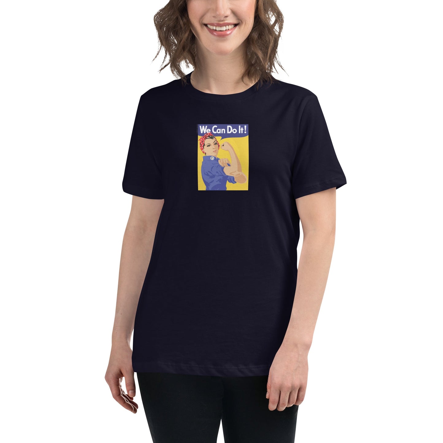 Rosie the Riveter T-Shirt - Vintage WW2 Poster Tee for Patriotic Women - Rebel Park USA