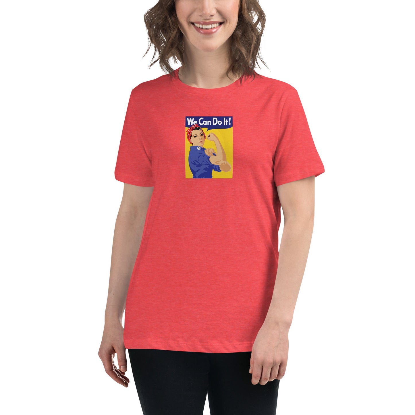Rosie the Riveter T-Shirt - Vintage WW2 Poster Tee for Patriotic Women - Rebel Park USA