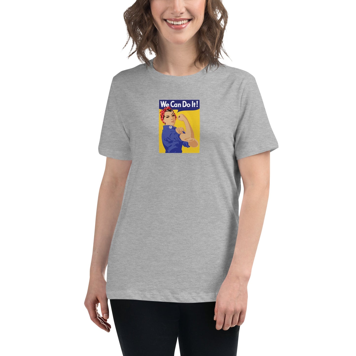 Rosie the Riveter T-Shirt - Vintage WW2 Poster Tee for Patriotic Women - Rebel Park USA