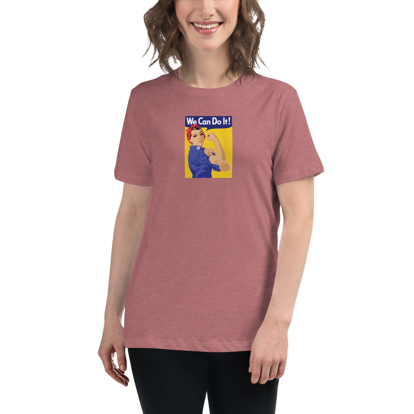 Rosie the Riveter T-Shirt - Vintage WW2 Poster Tee for Patriotic Women - Rebel Park USA