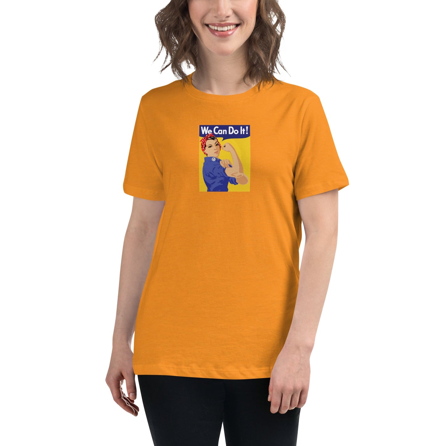 Rosie the Riveter T-Shirt - Vintage WW2 Poster Tee for Patriotic Women - Rebel Park USA