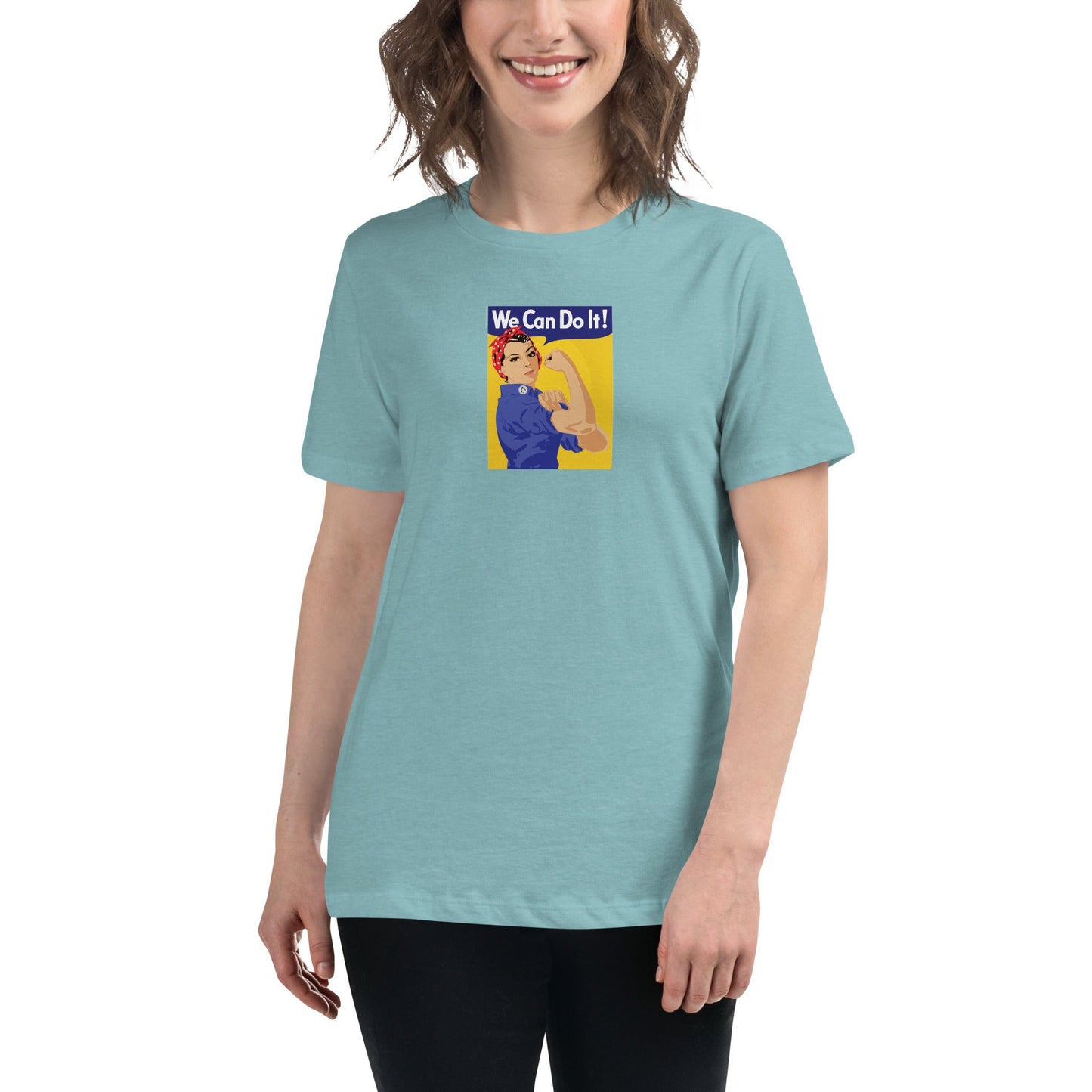 Rosie the Riveter T-Shirt - Vintage WW2 Poster Tee for Patriotic Women - Rebel Park USA