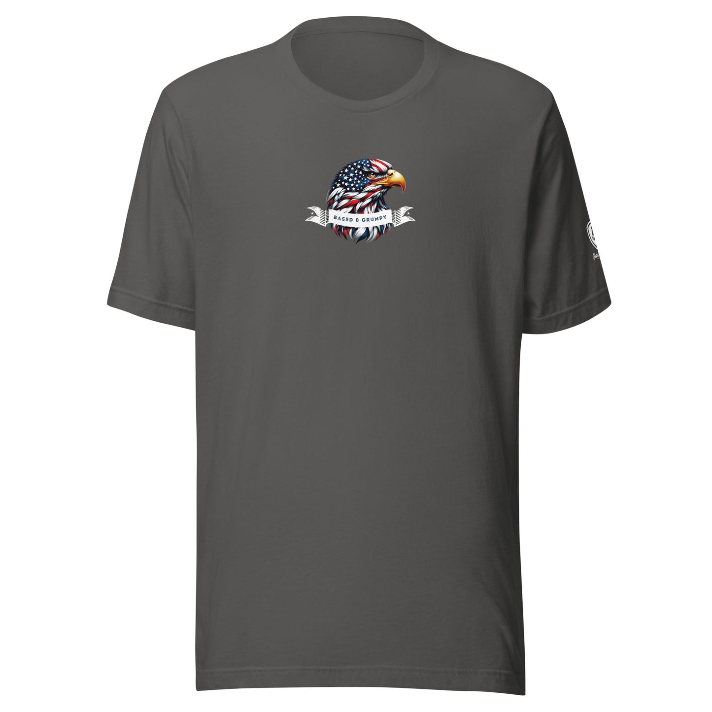 Satirical Political Shirt - Pro MAGA Tee - Based & Grumpy - T-Shirt - Rebel Park USA
