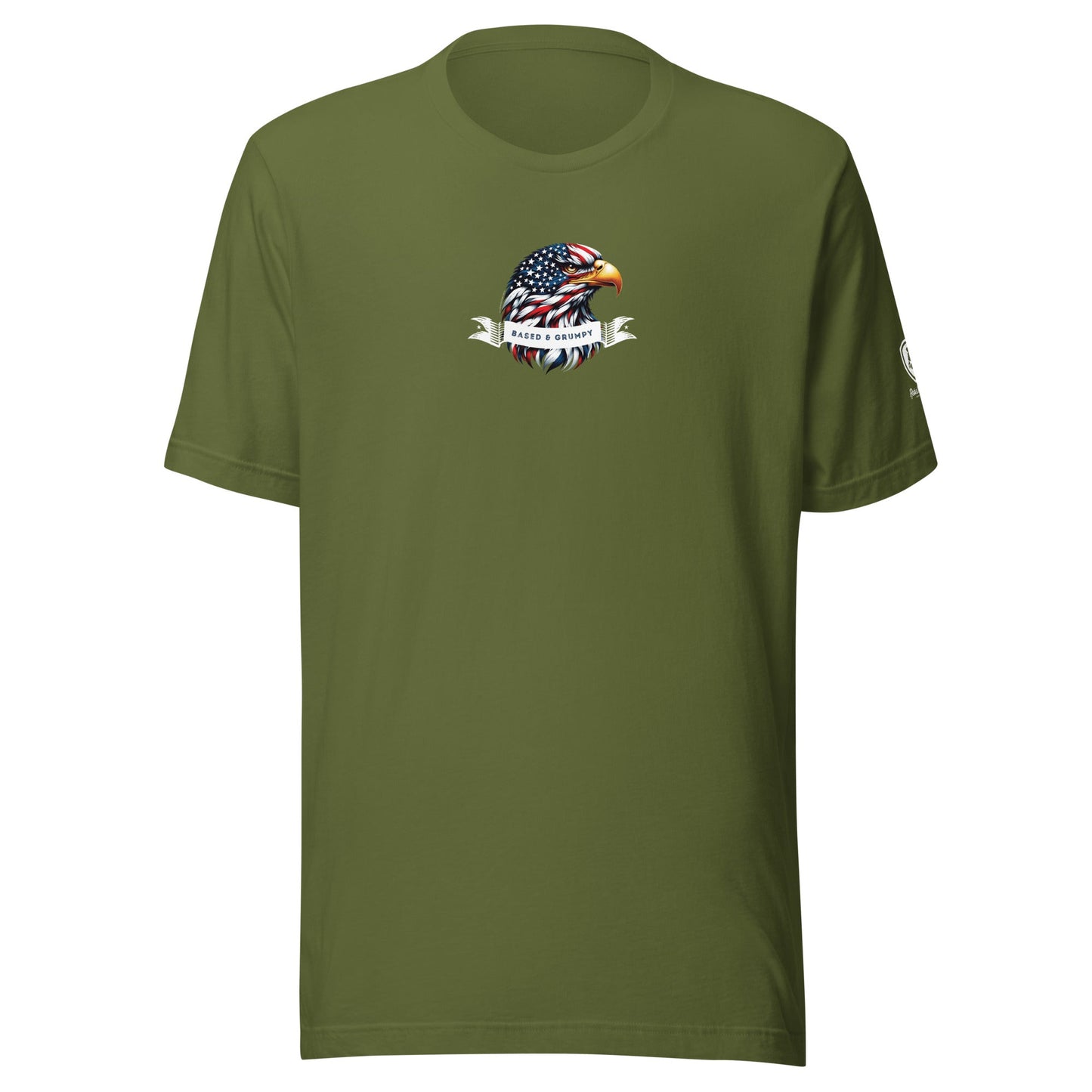 Satirical Political Shirt - Pro MAGA Tee - Based & Grumpy - T-Shirt - Rebel Park USA