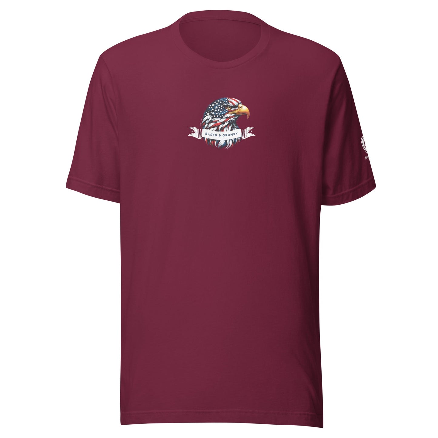 Satirical Political Shirt - Pro MAGA Tee - Based & Grumpy - T-Shirt - Rebel Park USA