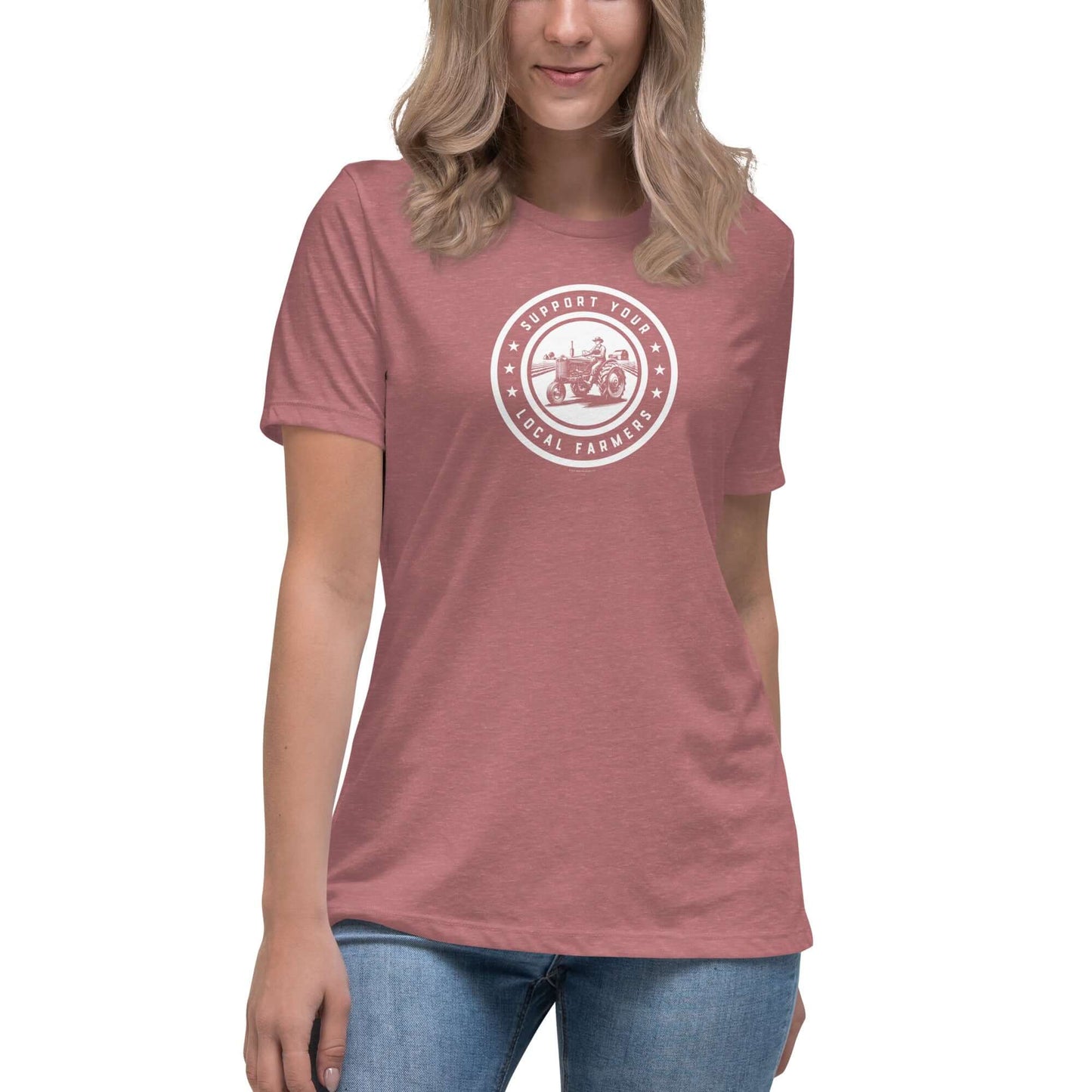 Support Your Local Farmers Womens T-Shirt – Patriotic Conservative Tee - Rebel Park USA