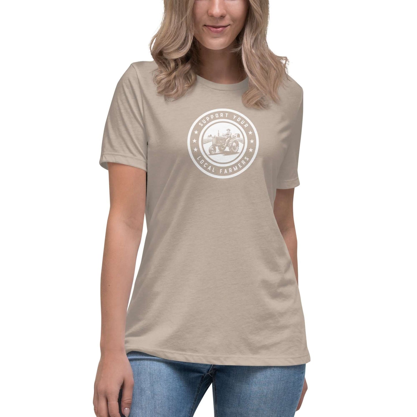 Support Your Local Farmers Womens T-Shirt – Patriotic Conservative Tee - Rebel Park USA