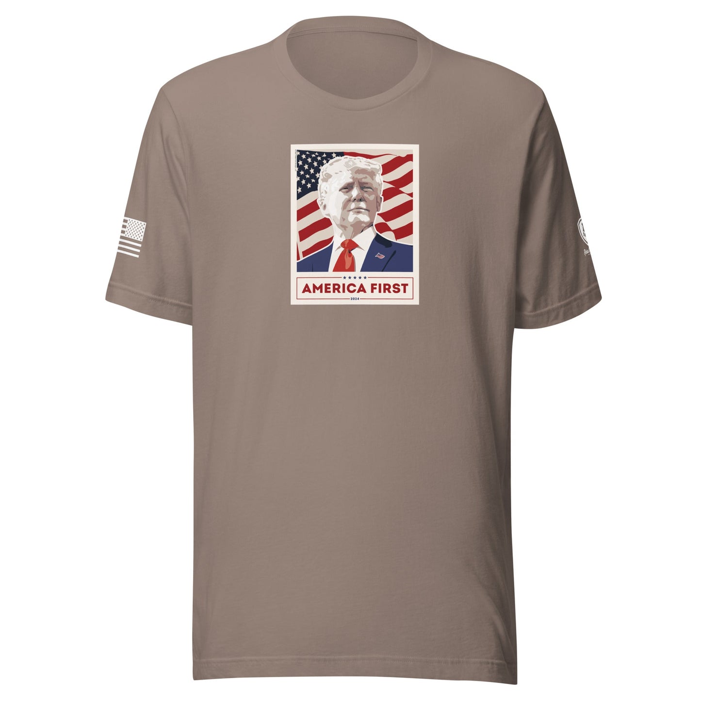 Trump Poster T-Shirt for Men – America - First T-Shirt – MAGA Tees - Rebel Park USA