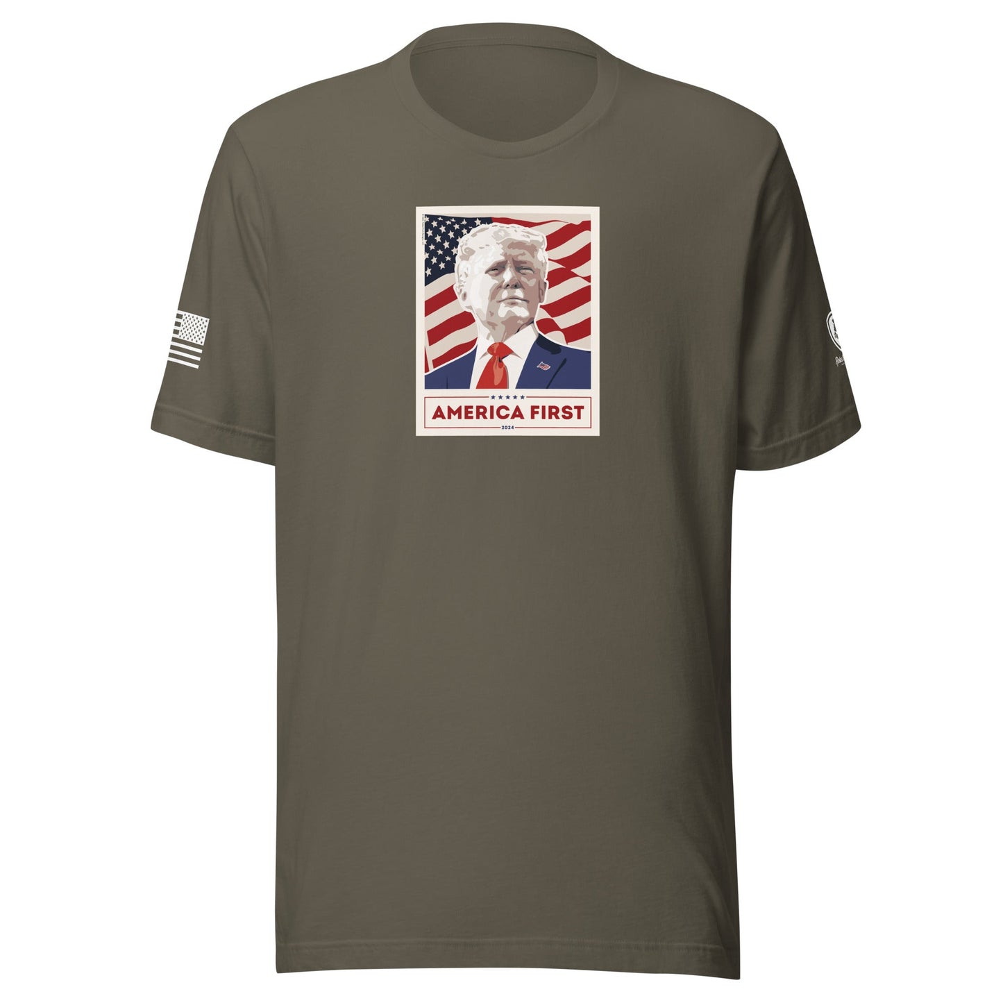 Trump Poster T-Shirt for Men – America - First T-Shirt – MAGA Tees - Rebel Park USA