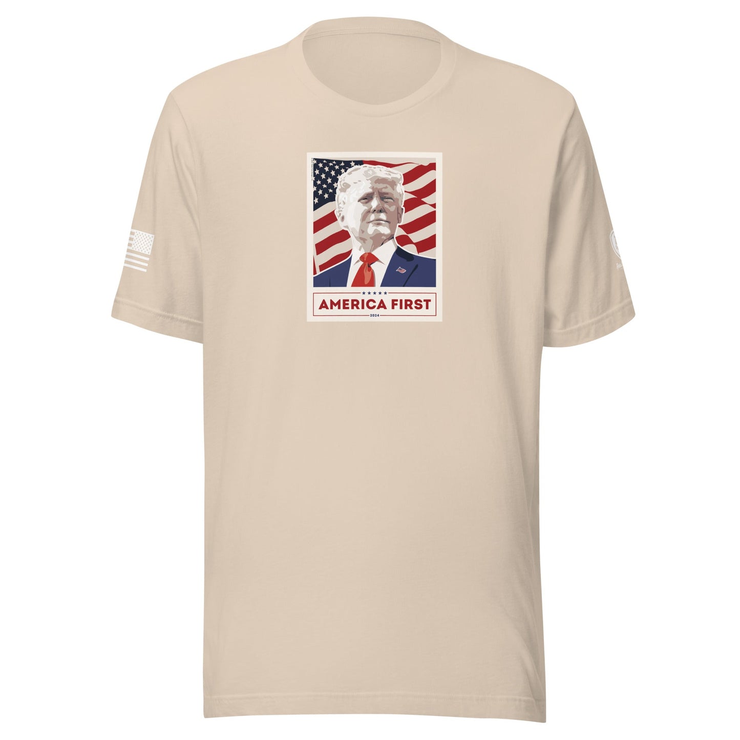 Trump Poster T-Shirt for Men – America - First T-Shirt – MAGA Tees - Rebel Park USA