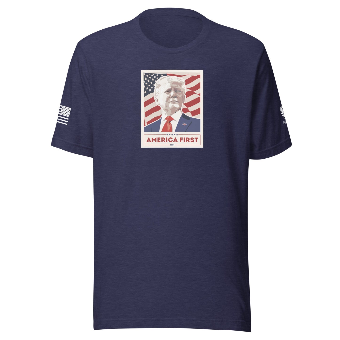 Trump Poster T-Shirt for Men – America - First T-Shirt – MAGA Tees - Rebel Park USA