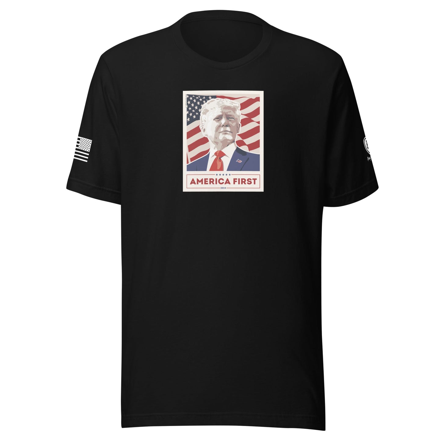 Trump Poster T-Shirt for Men – America - First T-Shirt – MAGA Tees - Rebel Park USA