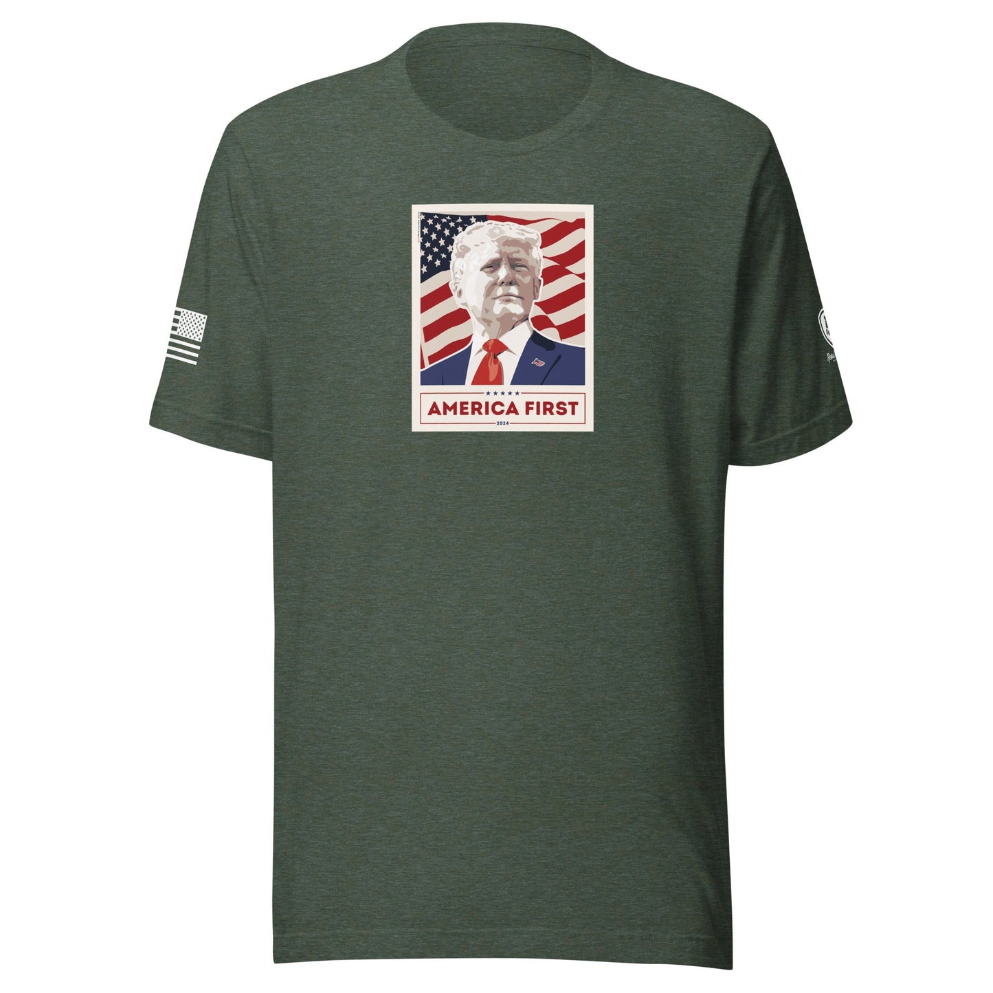 Trump Poster T-Shirt for Men – America - First T-Shirt – MAGA Tees - Rebel Park USA