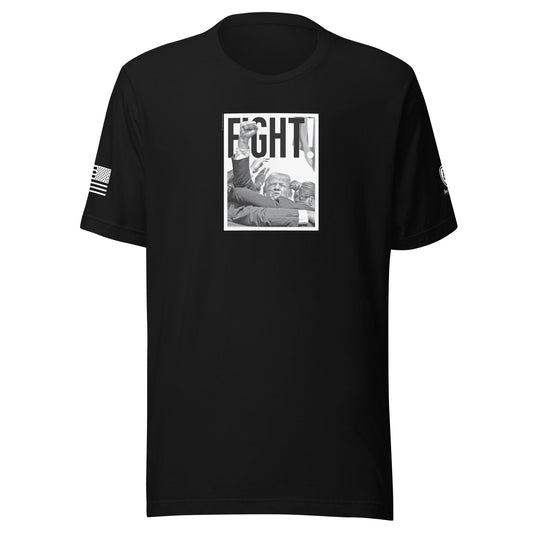 Trump T-Shirt – Bold MAGA Tee – T-Shirt for Trump Supporters - Fight! - Rebel Park USA