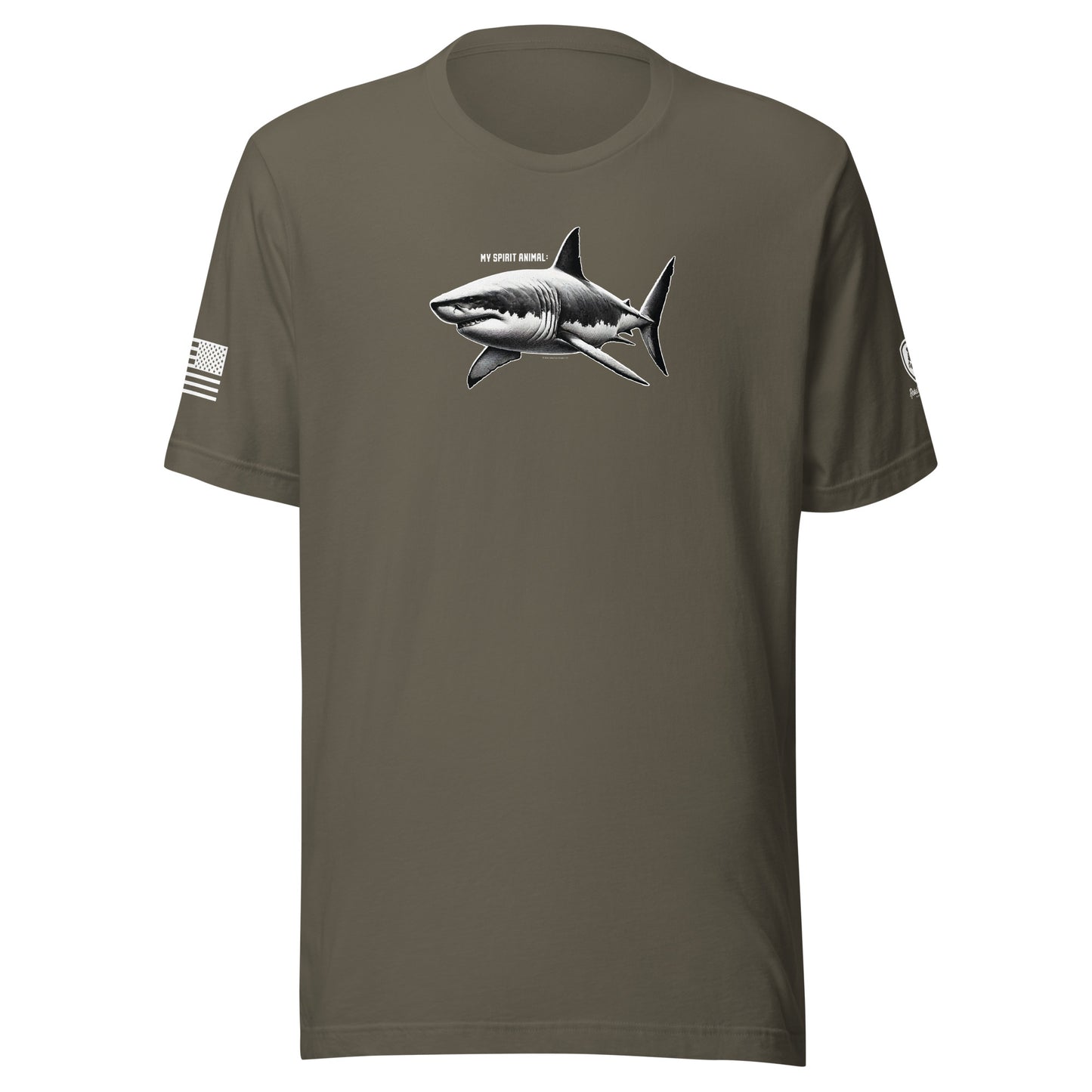 Funny Apparel - Spirit Animal Tee – Great White Shark Tee