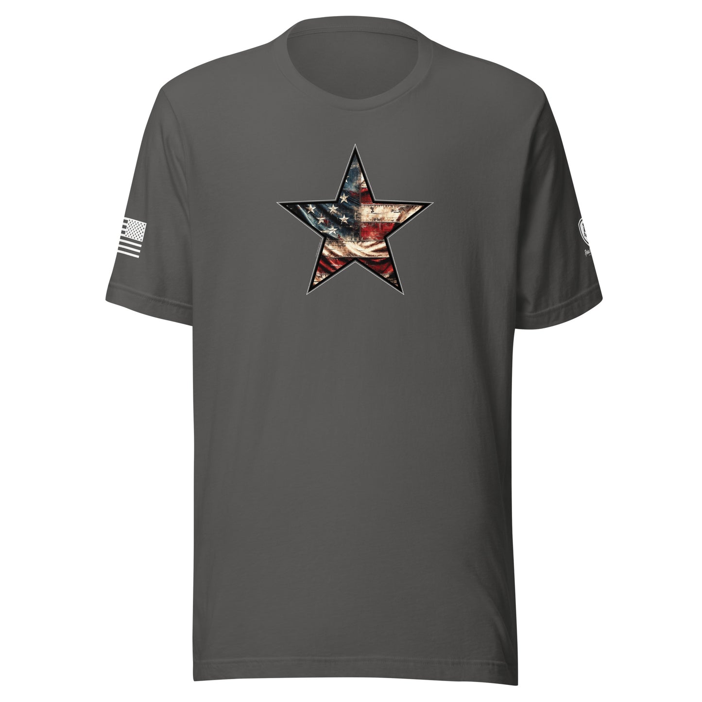 American Flag Star T-Shirt – Pro-USA Shirt for Men
