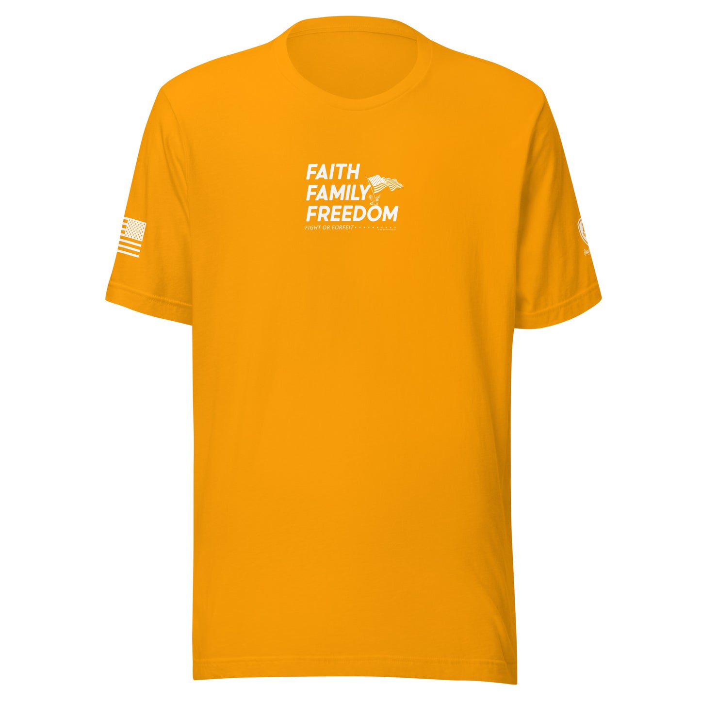 Christian T-Shirts - Faith, Family, Freedom T-Shirt for men