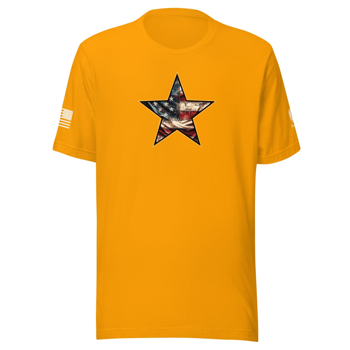American Flag Star T-Shirt – Pro-USA Shirt for Men