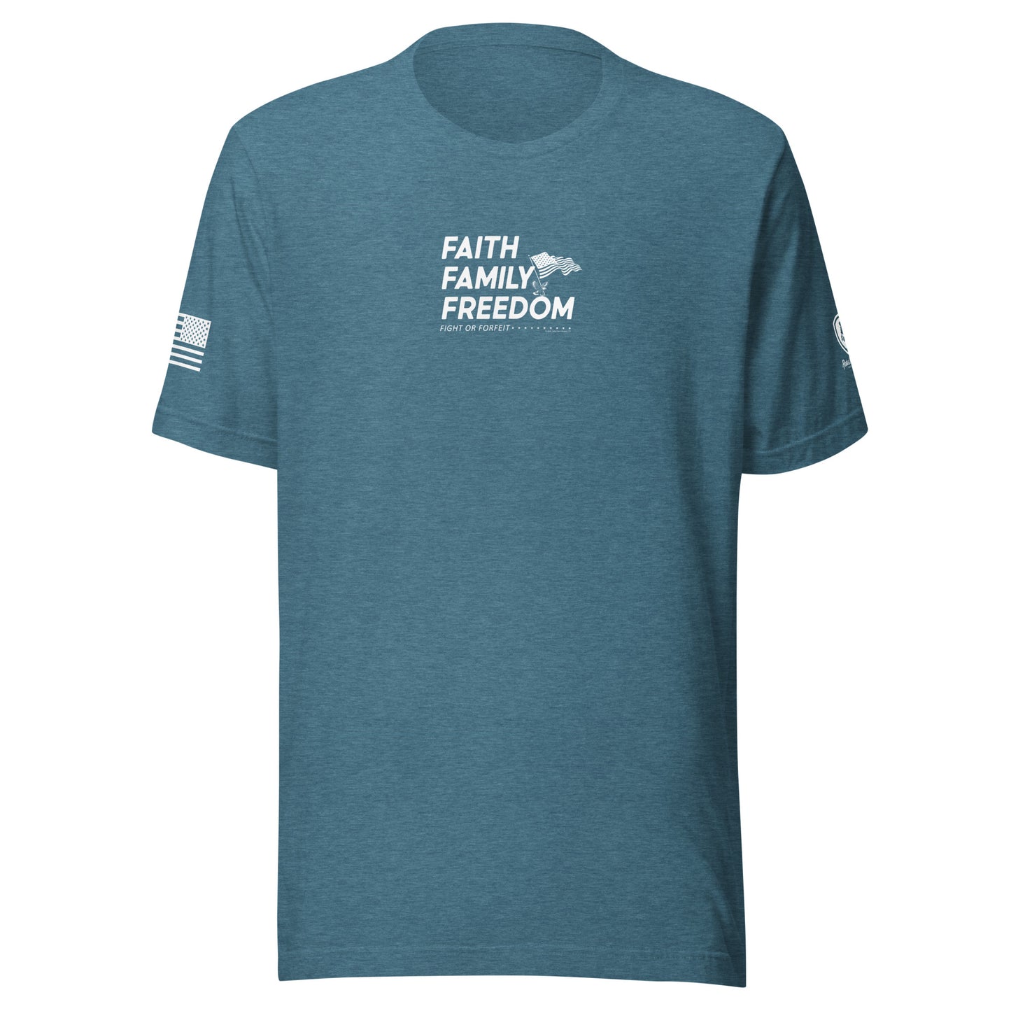Christian T-Shirts - Faith, Family, Freedom T-Shirt for men