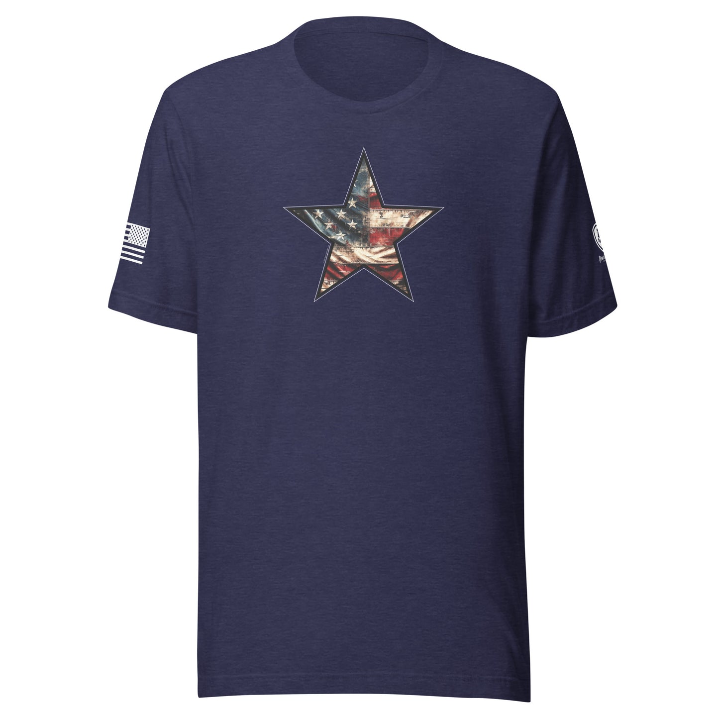 American Flag Star T-Shirt – Pro-USA Shirt for Men