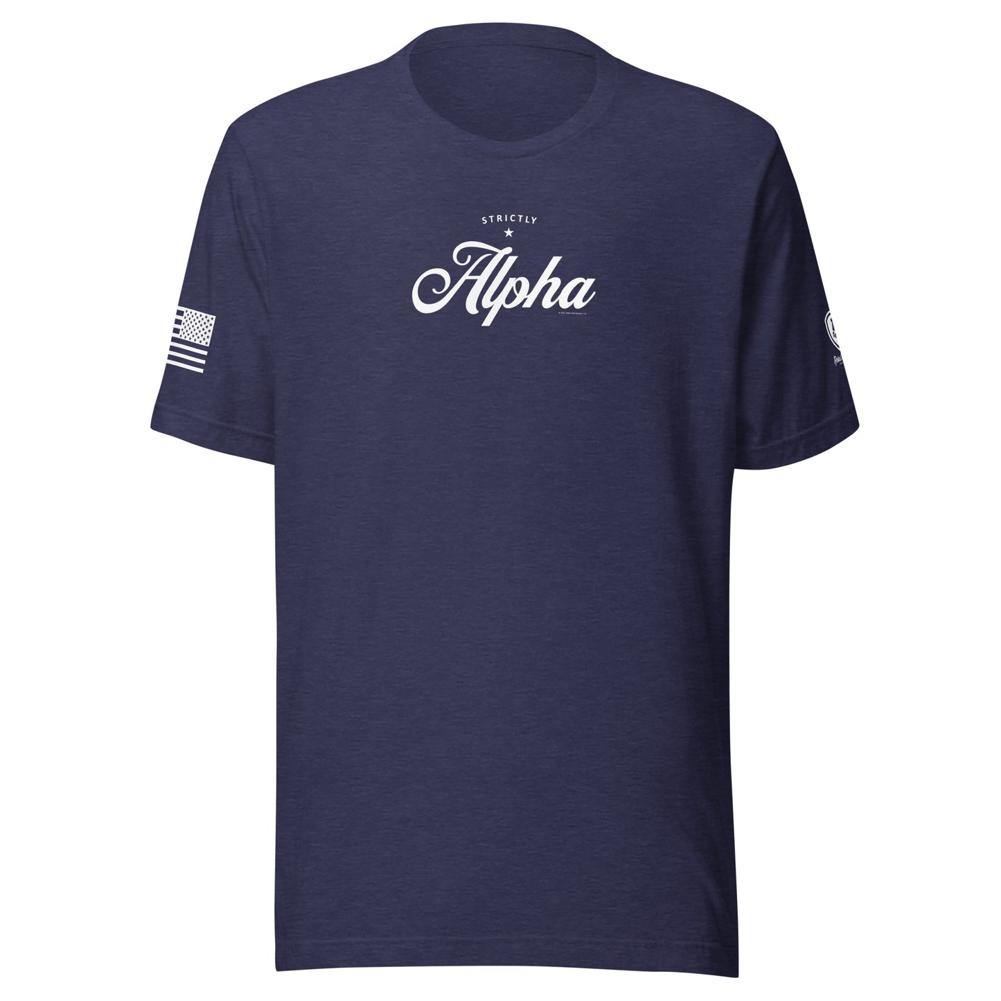 Men's Tees - Funny Conservative Tee - Strictly Alpha Tee
