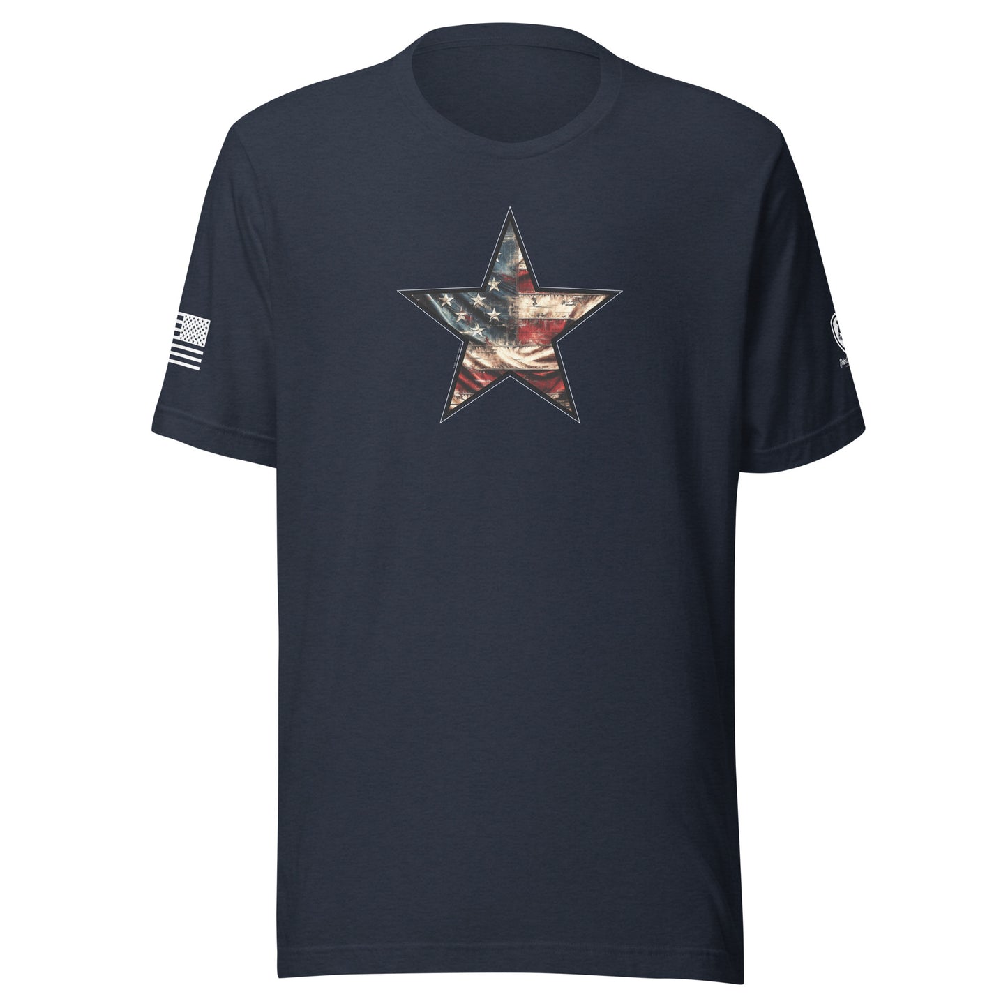 American Flag Star T-Shirt – Pro-USA Shirt for Men