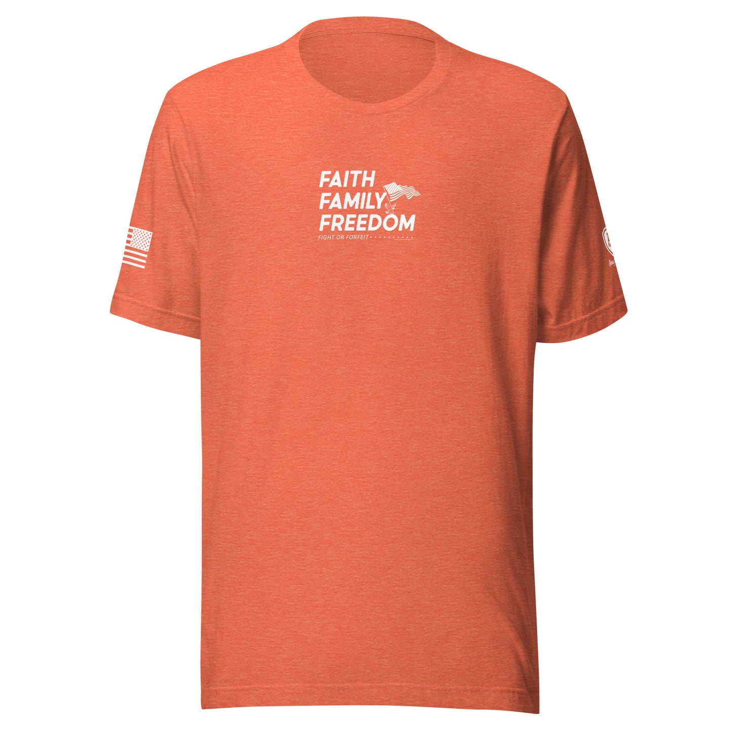 Christian T-Shirts - Faith, Family, Freedom T-Shirt for men
