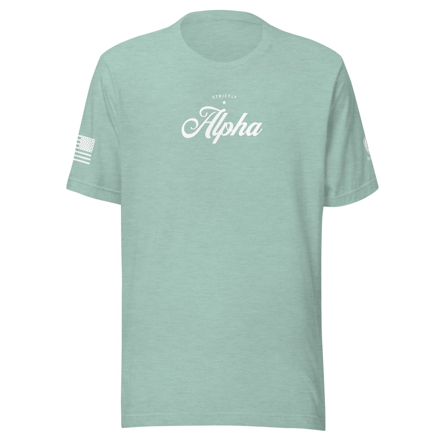 Men's Tees - Funny Conservative Tee - Strictly Alpha Tee