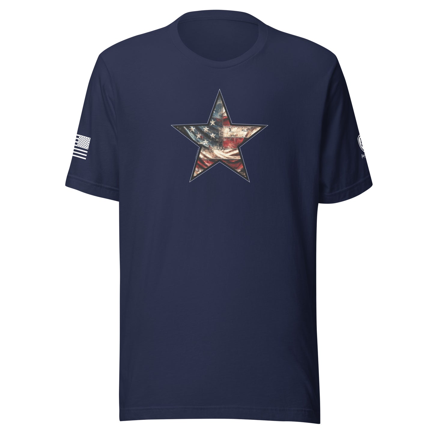 American Flag Star T-Shirt – Pro-USA Shirt for Men