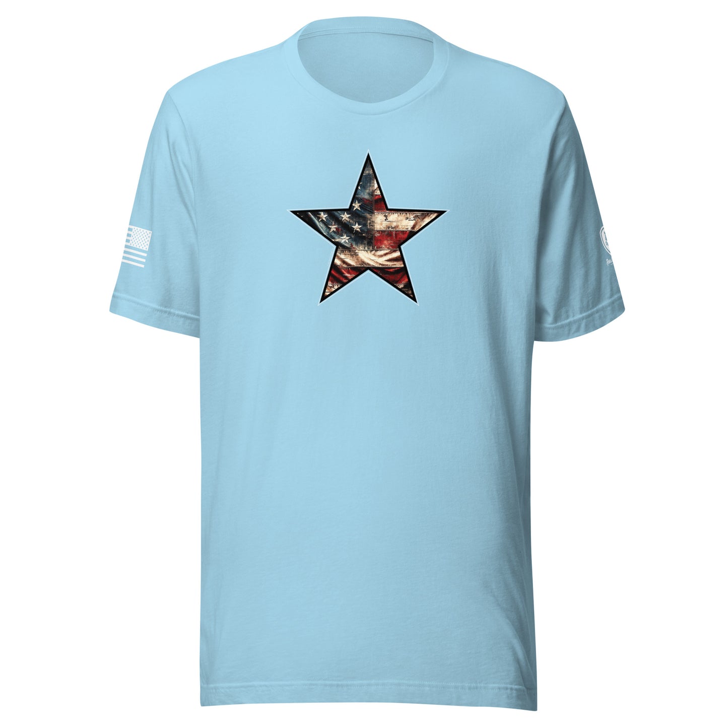American Flag Star T-Shirt – Pro-USA Shirt for Men