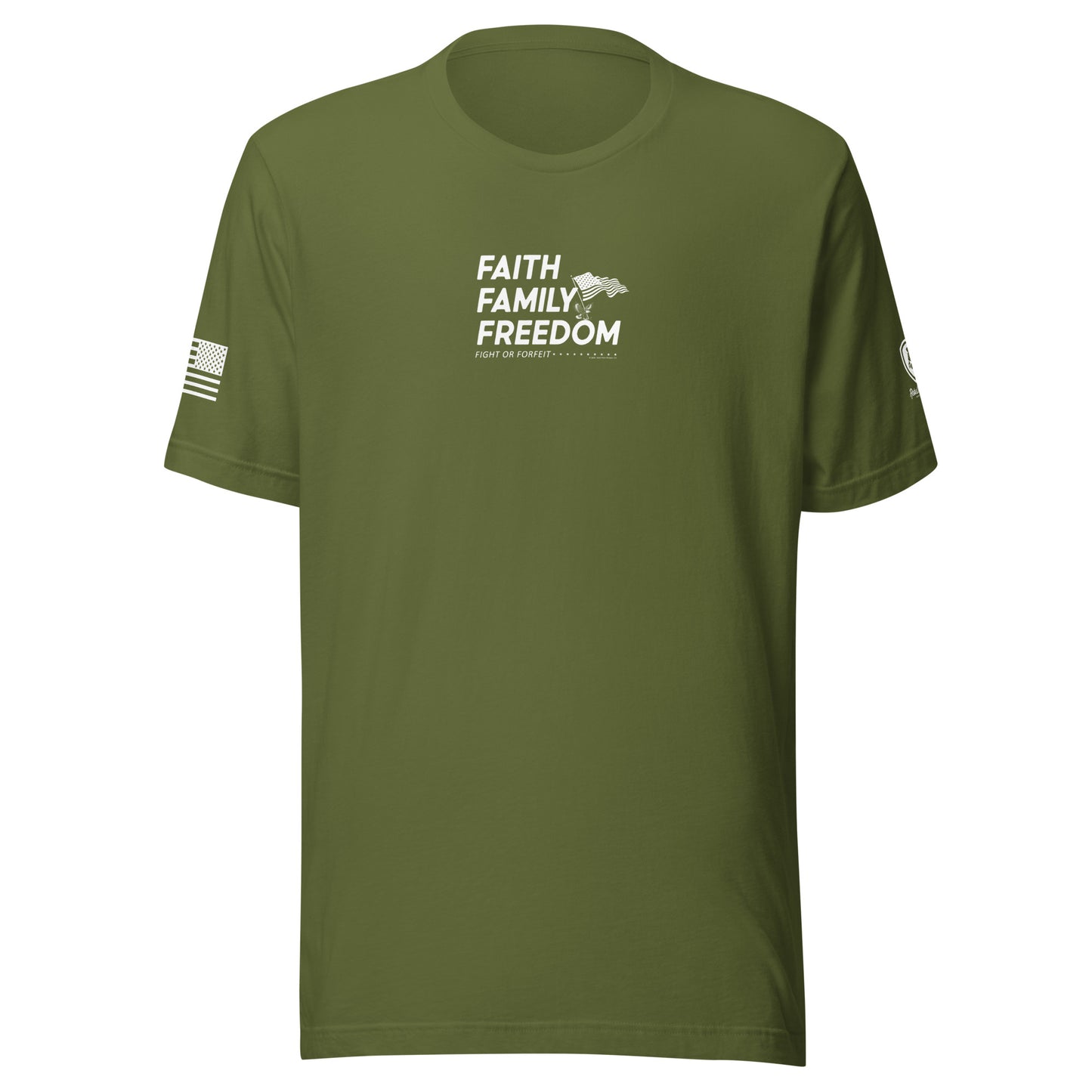 Christian T-Shirts - Faith, Family, Freedom T-Shirt for men