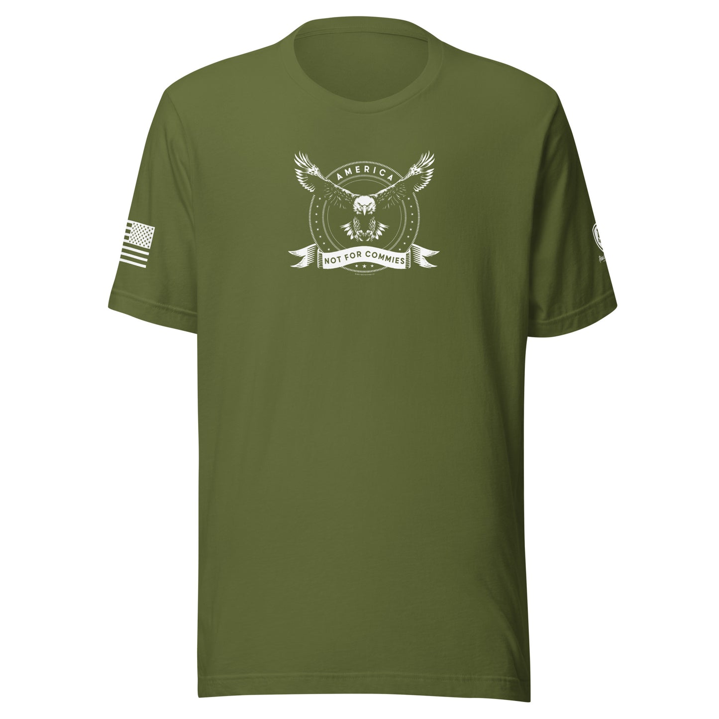 Anti-Communist T-shirt for men - America, Not For Commies