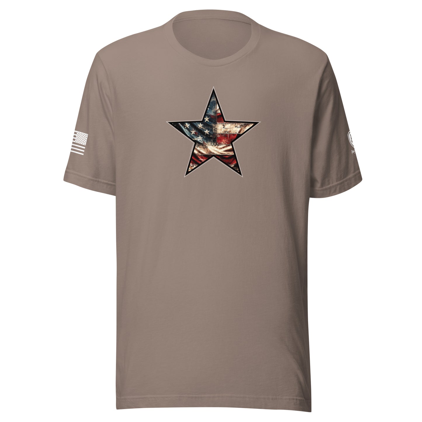 American Flag Star T-Shirt – Pro-USA Shirt for Men