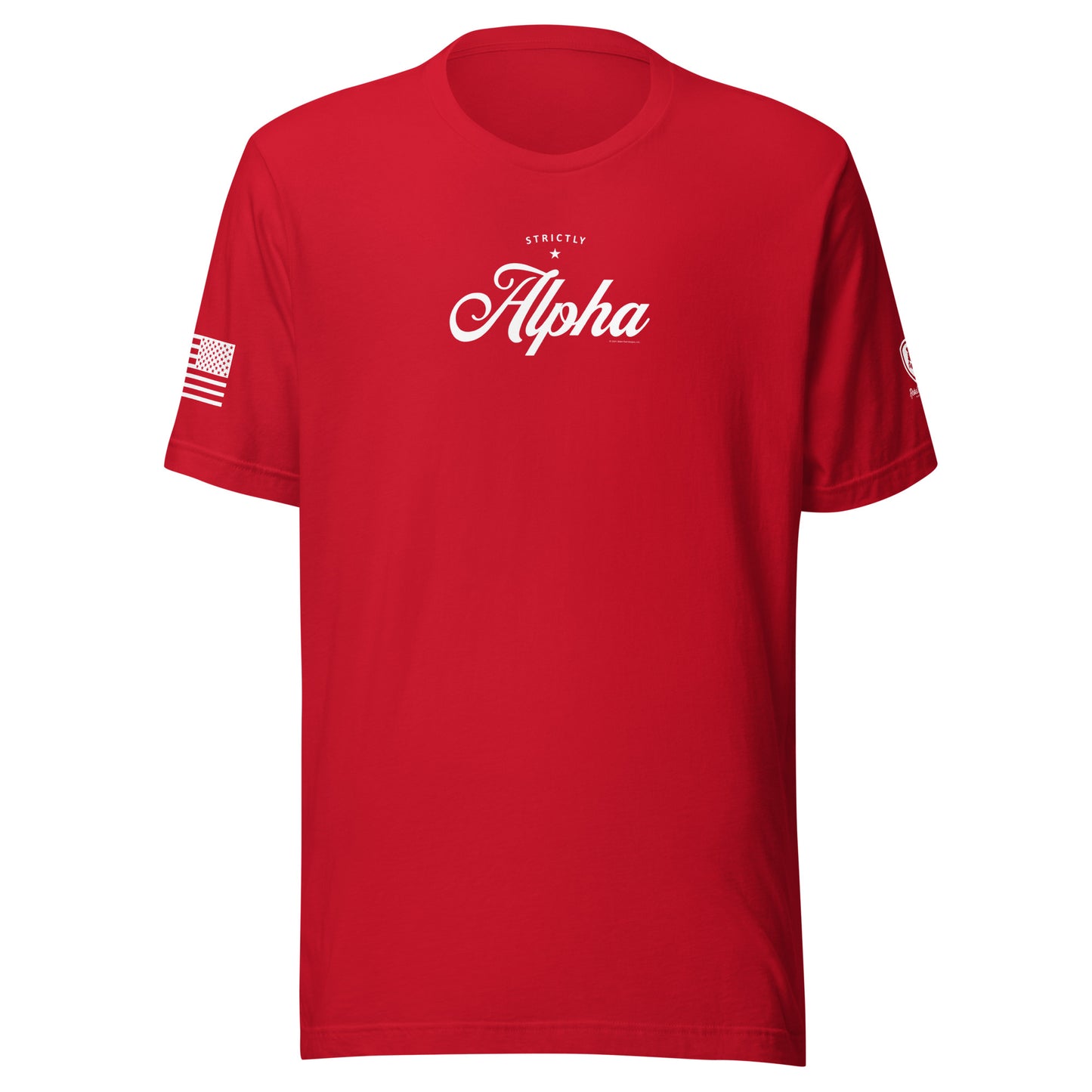 Men's Tees - Funny Conservative Tee - Strictly Alpha Tee