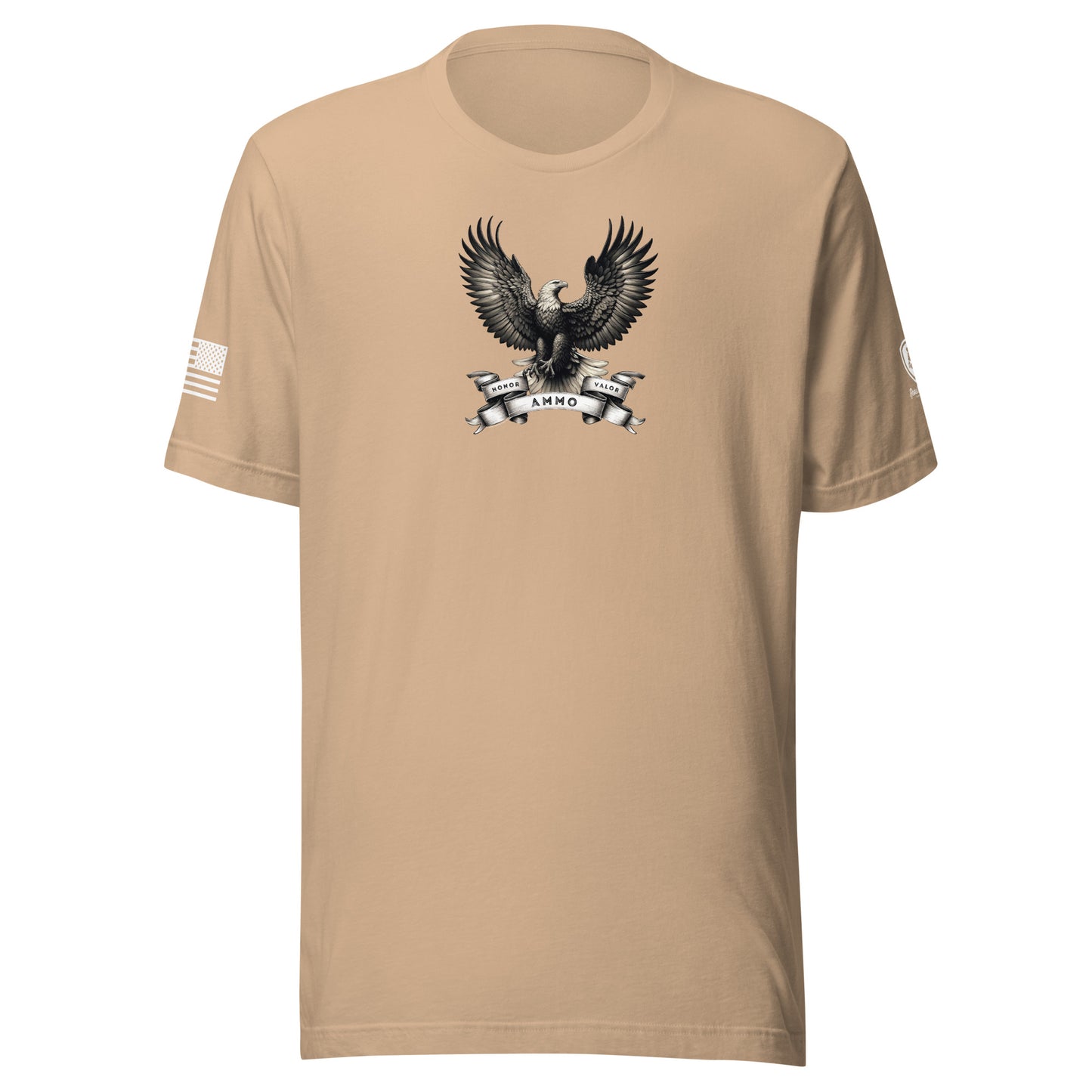 Honor Valor Ammo T-Shirt – 2nd Amendment Shirt for Men