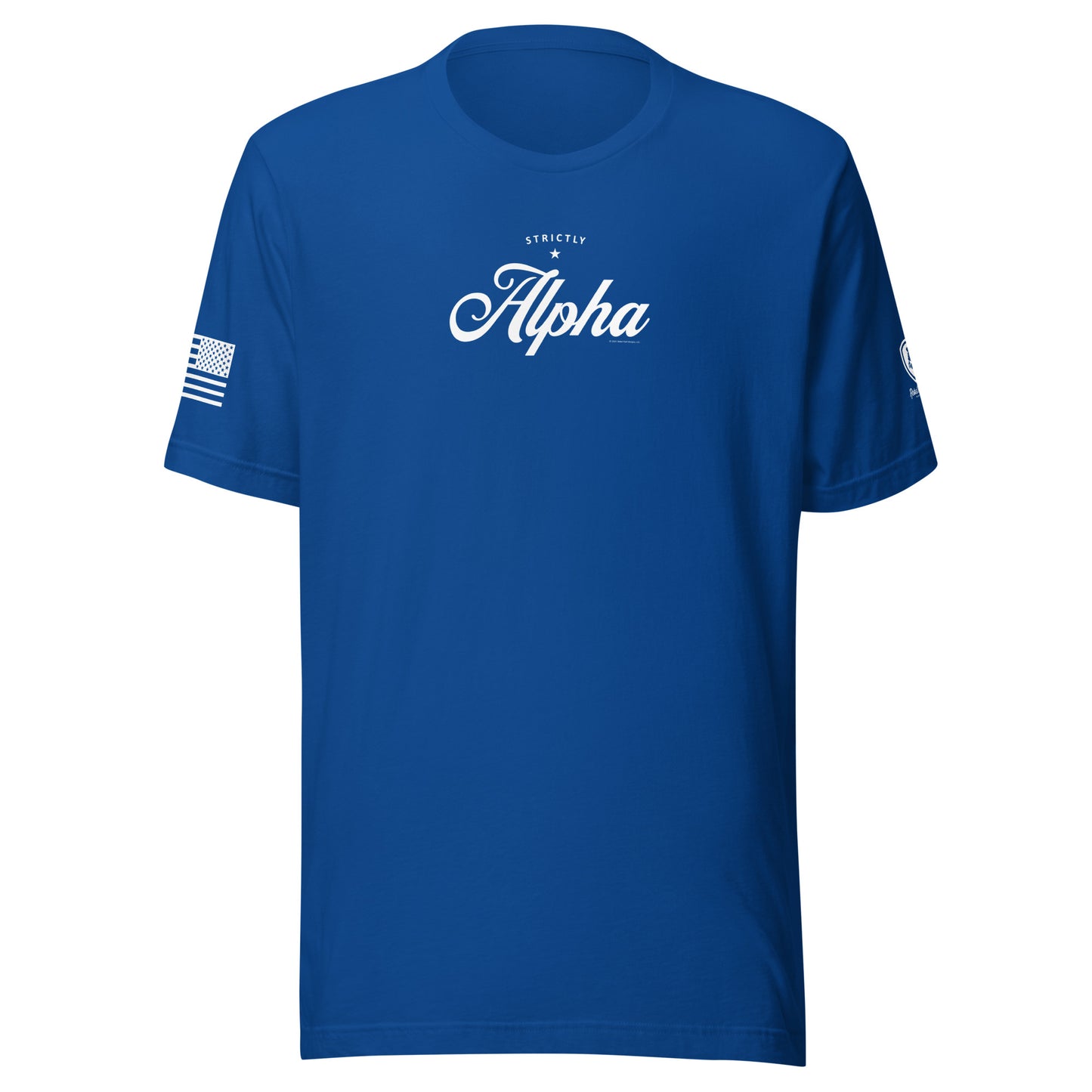 Men's Tees - Funny Conservative Tee - Strictly Alpha Tee